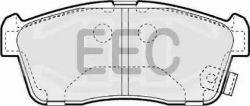 EEC BRP1111 - Комплект спирачно феродо, дискови спирачки vvparts.bg