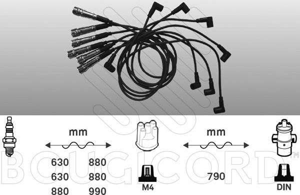 EFI 9542 - Комплект запалителеи кабели vvparts.bg