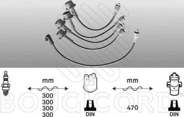 EFI 4089 - Комплект запалителеи кабели vvparts.bg