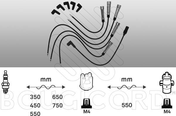 EFI 4117 - Комплект запалителеи кабели vvparts.bg