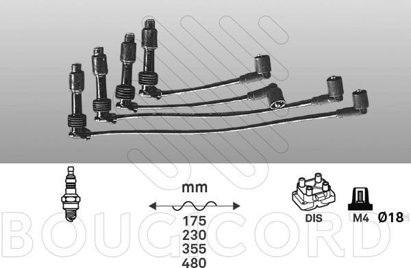 EFI 5101 - Комплект запалителеи кабели vvparts.bg