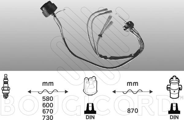 EFI 6202 - Комплект запалителеи кабели vvparts.bg