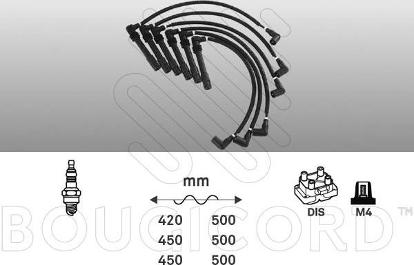 EFI 8109 - Комплект запалителеи кабели vvparts.bg