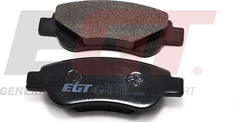 EGT 321918EGT - Комплект спирачно феродо, дискови спирачки vvparts.bg