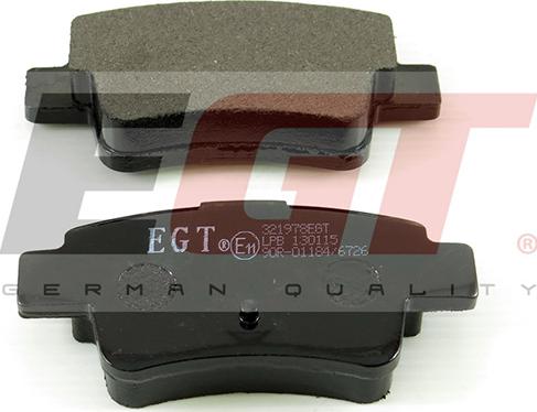EGT 321978EGT - Комплект спирачно феродо, дискови спирачки vvparts.bg