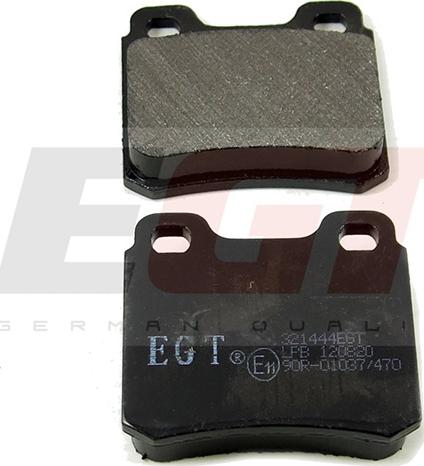 EGT 321444EGT - Комплект спирачно феродо, дискови спирачки vvparts.bg
