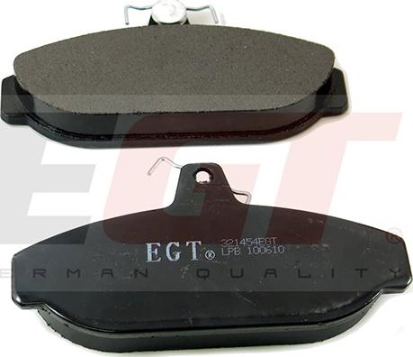 EGT 321454EGT - Комплект спирачно феродо, дискови спирачки vvparts.bg