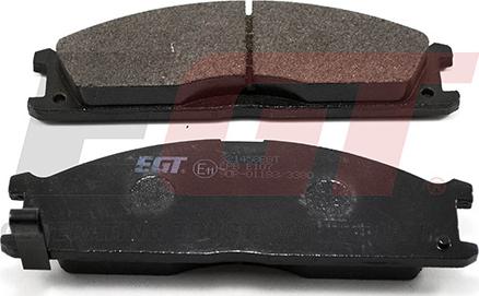 EGT 321458EGT - Комплект спирачно феродо, дискови спирачки vvparts.bg