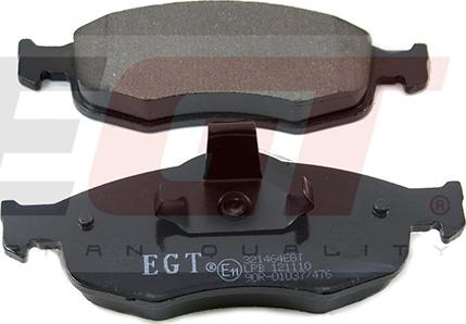 EGT 321464EGT - Комплект спирачно феродо, дискови спирачки vvparts.bg