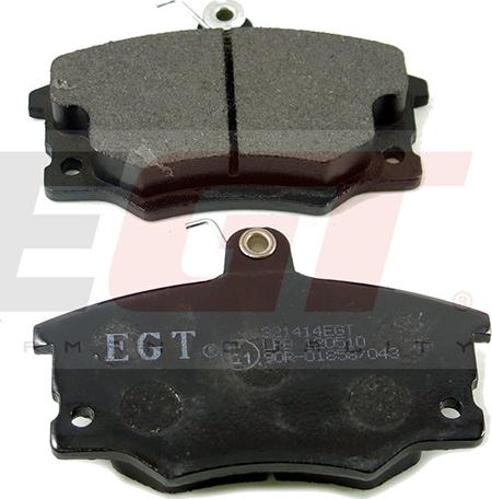 EGT 321414EGT - Комплект спирачно феродо, дискови спирачки vvparts.bg
