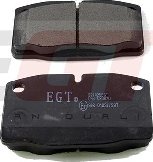 EGT 321425EGT - Комплект спирачно феродо, дискови спирачки vvparts.bg
