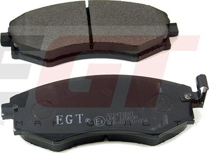 EGT 321471EGT - Комплект спирачно феродо, дискови спирачки vvparts.bg
