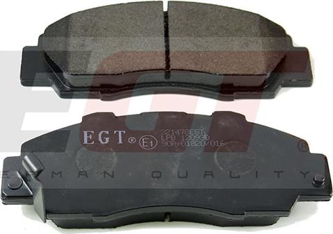 EGT 321478EGT - Комплект спирачно феродо, дискови спирачки vvparts.bg
