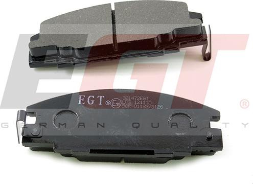 EGT 321472EGT - Комплект спирачно феродо, дискови спирачки vvparts.bg