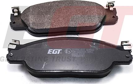 EGT 321596iEGT - Комплект спирачно феродо, дискови спирачки vvparts.bg