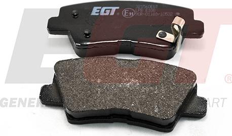 EGT 321560EGT - Комплект спирачно феродо, дискови спирачки vvparts.bg