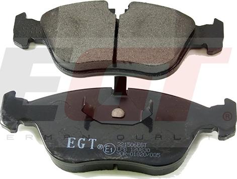 EGT 321506EGT - Комплект спирачно феродо, дискови спирачки vvparts.bg