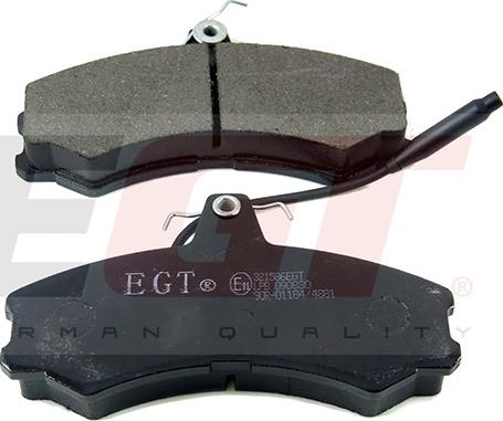 EGT 321586EGT - Комплект спирачно феродо, дискови спирачки vvparts.bg
