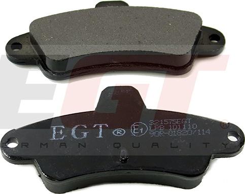 EGT 321575EGT - Комплект спирачно феродо, дискови спирачки vvparts.bg