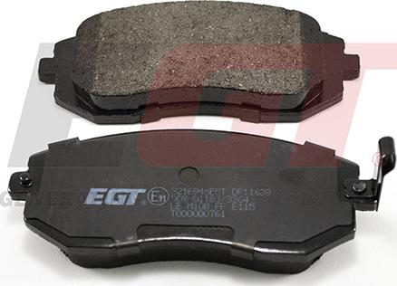 EGT 321694cEGT - Комплект спирачно феродо, дискови спирачки vvparts.bg