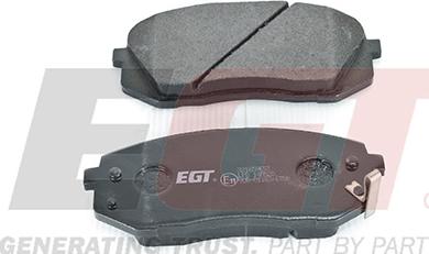 EGT 321659EGT - Комплект спирачно феродо, дискови спирачки vvparts.bg