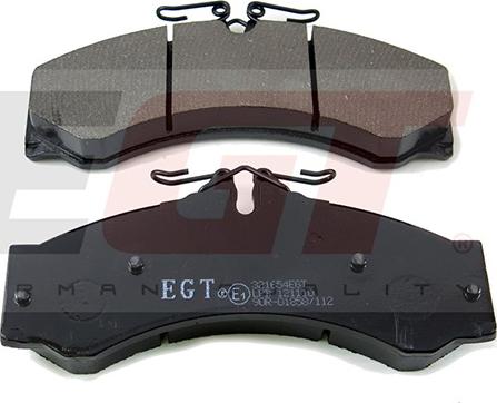 EGT 321654EGT - Комплект спирачно феродо, дискови спирачки vvparts.bg