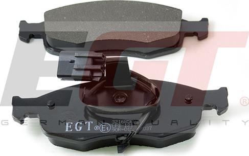 EGT 321685EGT - Комплект спирачно феродо, дискови спирачки vvparts.bg