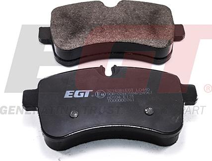EGT 321638EGT - Комплект спирачно феродо, дискови спирачки vvparts.bg