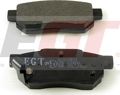EGT 321632EGT - Комплект спирачно феродо, дискови спирачки vvparts.bg
