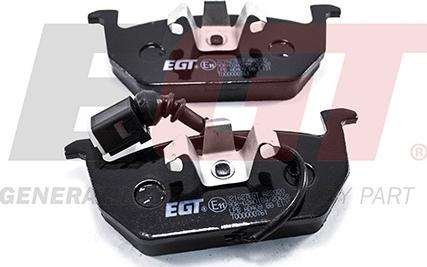 EGT 321627EGT - Комплект спирачно феродо, дискови спирачки vvparts.bg