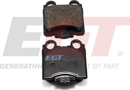 EGT 321091cEGT - Комплект спирачно феродо, дискови спирачки vvparts.bg