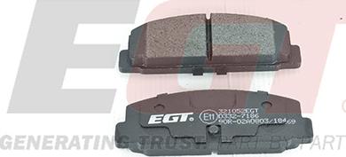 EGT 321052EGT - Комплект спирачно феродо, дискови спирачки vvparts.bg