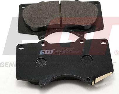 EGT 321057EGT - Комплект спирачно феродо, дискови спирачки vvparts.bg