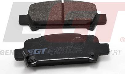 EGT 321004EGT - Комплект спирачно феродо, дискови спирачки vvparts.bg