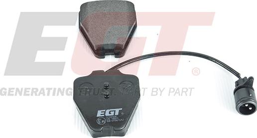 EGT 321003EGT - Комплект спирачно феродо, дискови спирачки vvparts.bg