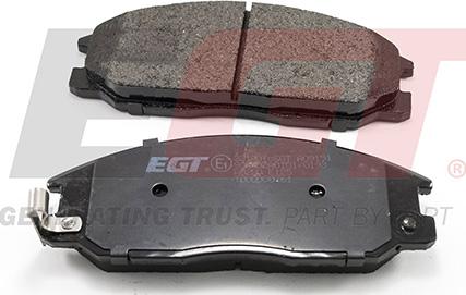 EGT 321007cEGT - Комплект спирачно феродо, дискови спирачки vvparts.bg