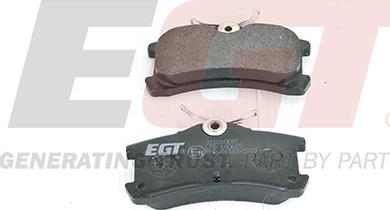 EGT 321010EGT - Комплект спирачно феродо, дискови спирачки vvparts.bg