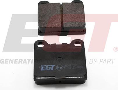 EGT 321087iEGT - Комплект спирачно феродо, дискови спирачки vvparts.bg