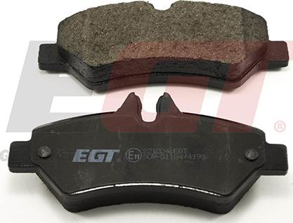 EGT 321024cEGT - Комплект спирачно феродо, дискови спирачки vvparts.bg