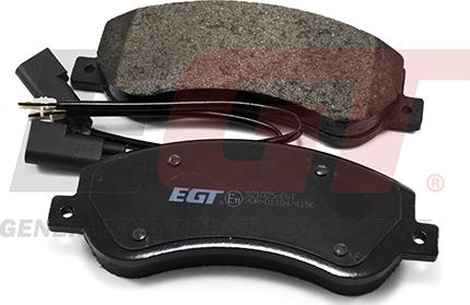 EGT 321025cEGT - Комплект спирачно феродо, дискови спирачки vvparts.bg