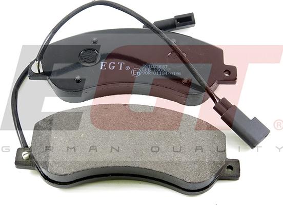 EGT 321025EGT - Комплект спирачно феродо, дискови спирачки vvparts.bg