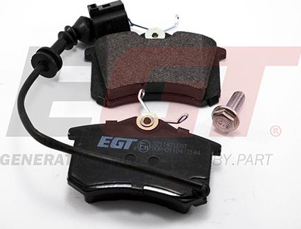 EGT 321147iEGT - Комплект спирачно феродо, дискови спирачки vvparts.bg