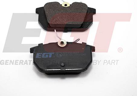 EGT 321151iEGT - Комплект спирачно феродо, дискови спирачки vvparts.bg