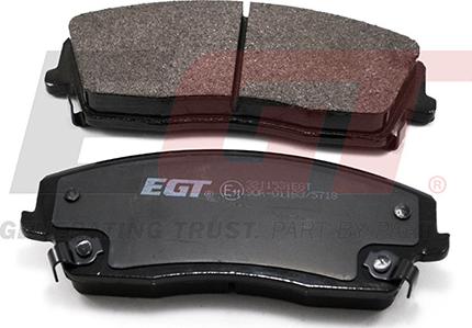 EGT 321153iEGT - Комплект спирачно феродо, дискови спирачки vvparts.bg