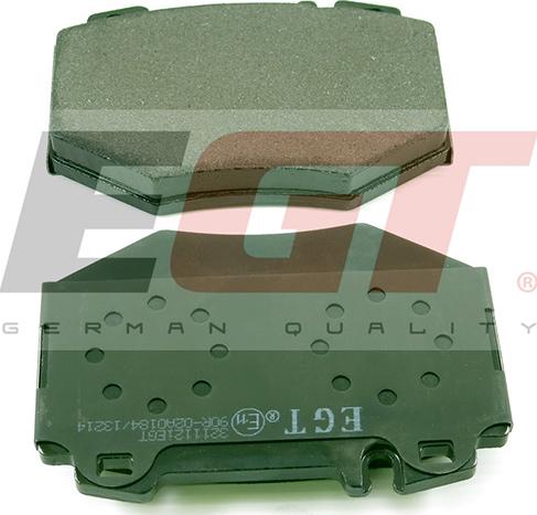 EGT 321112iEGT - Комплект спирачно феродо, дискови спирачки vvparts.bg