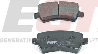 EGT 321184EGT - Комплект спирачно феродо, дискови спирачки vvparts.bg