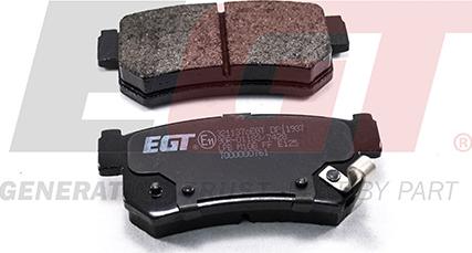 EGT 321137cEGT - Комплект спирачно феродо, дискови спирачки vvparts.bg