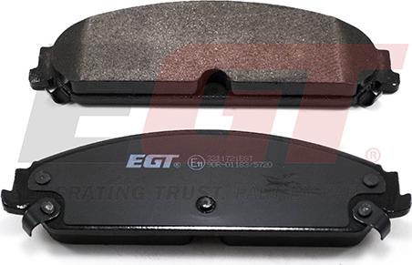 EGT 321172iEGT - Комплект спирачно феродо, дискови спирачки vvparts.bg