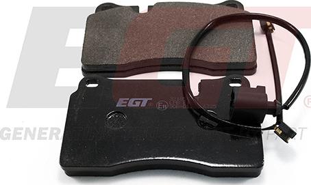 EGT 321851EGT - Комплект спирачно феродо, дискови спирачки vvparts.bg