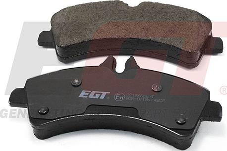 EGT 321866cEGT - Комплект спирачно феродо, дискови спирачки vvparts.bg